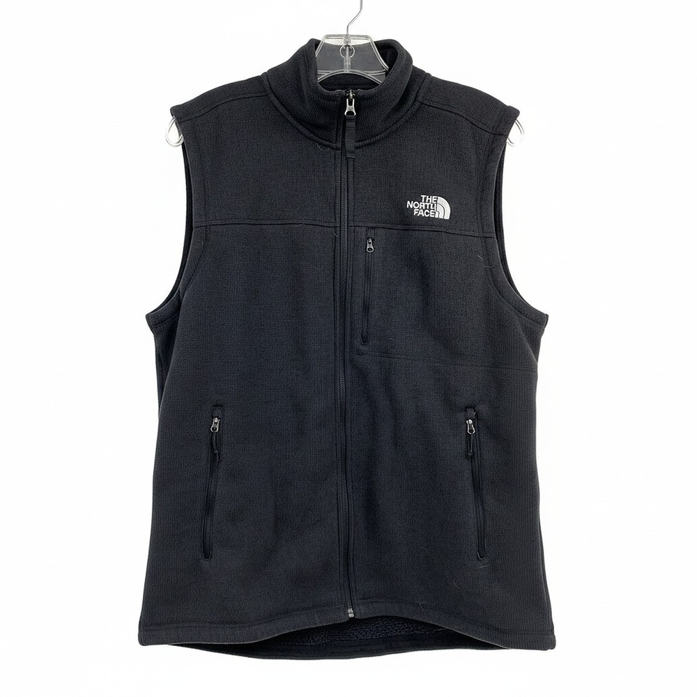 The North Face Black Fleece Vest | Mens L